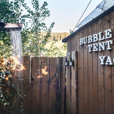 Living Timeless- Bubble Tent Elzach Inklusive Hot Tube Badefass- Schlafen Unterm Sternenhimmel Exterior photo