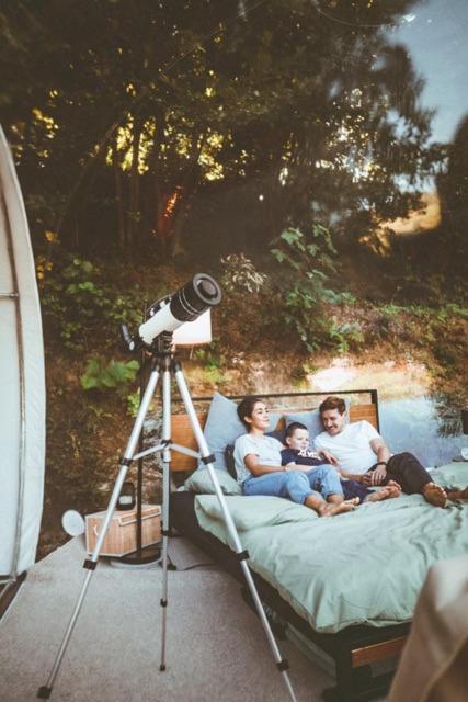 Living Timeless- Bubble Tent Elzach Inklusive Hot Tube Badefass- Schlafen Unterm Sternenhimmel Exterior photo